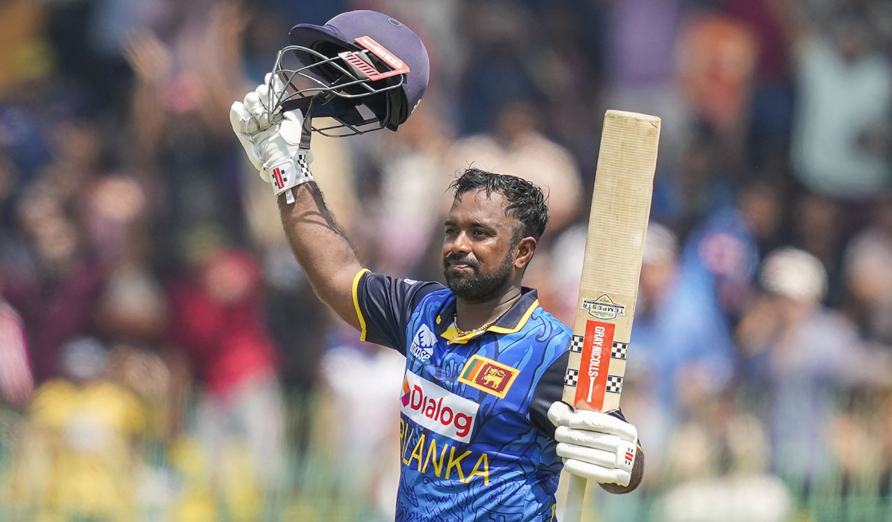 Charith Asalanka smashes century in Sri Lanka’s 49-run win over Australia in 1st ODI