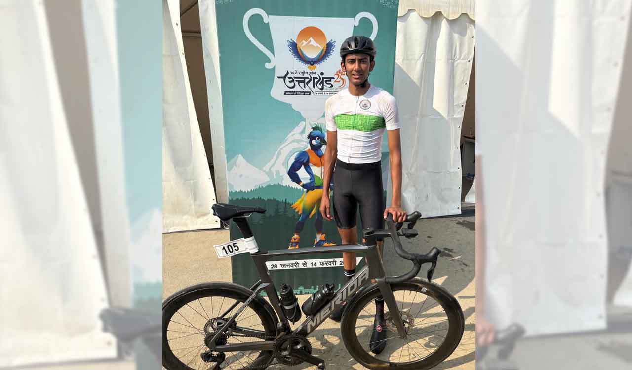 Hyderabadi cyclist Aashirwad Saxena selected for Asian Road Cycling Championship 2025
