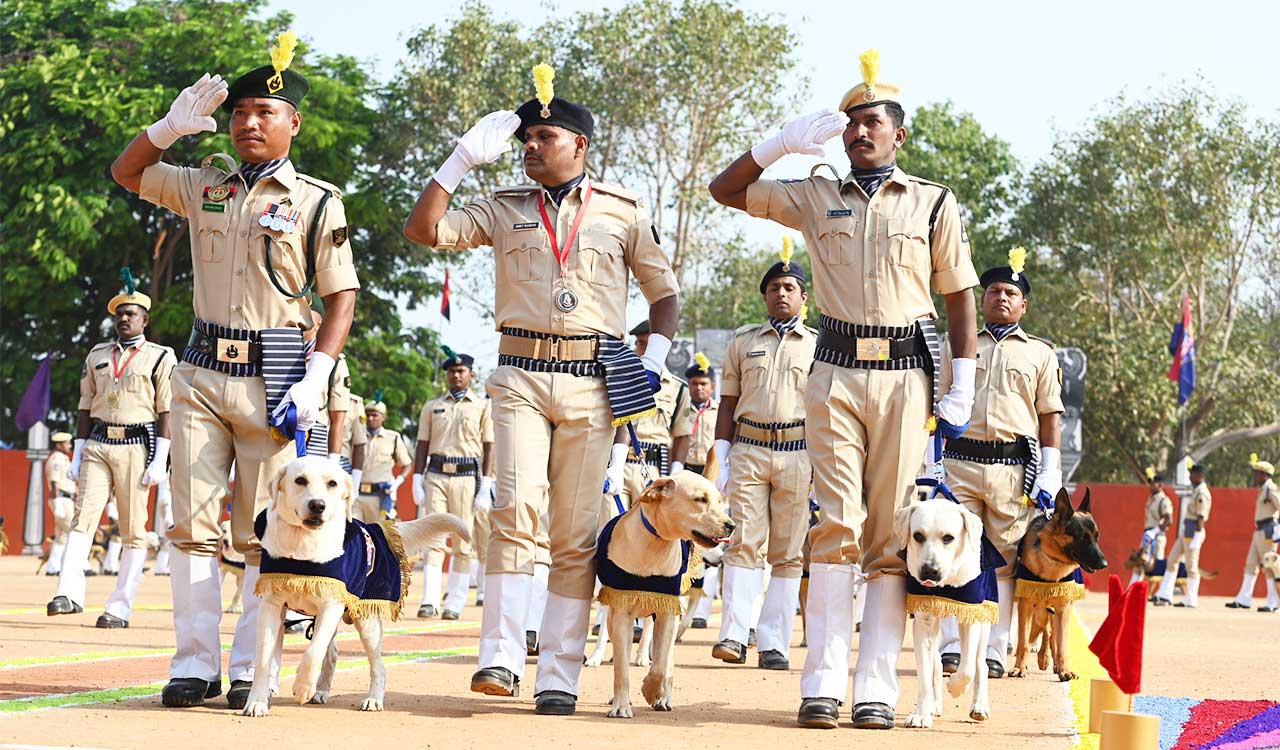 Hyderabad: Highly trained police canines ready for challenges ahead