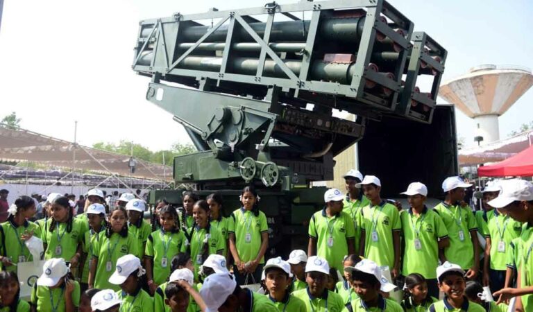 Vigyan Vaibhav 2025: Students enjoy science and defence expo in Hyderabad