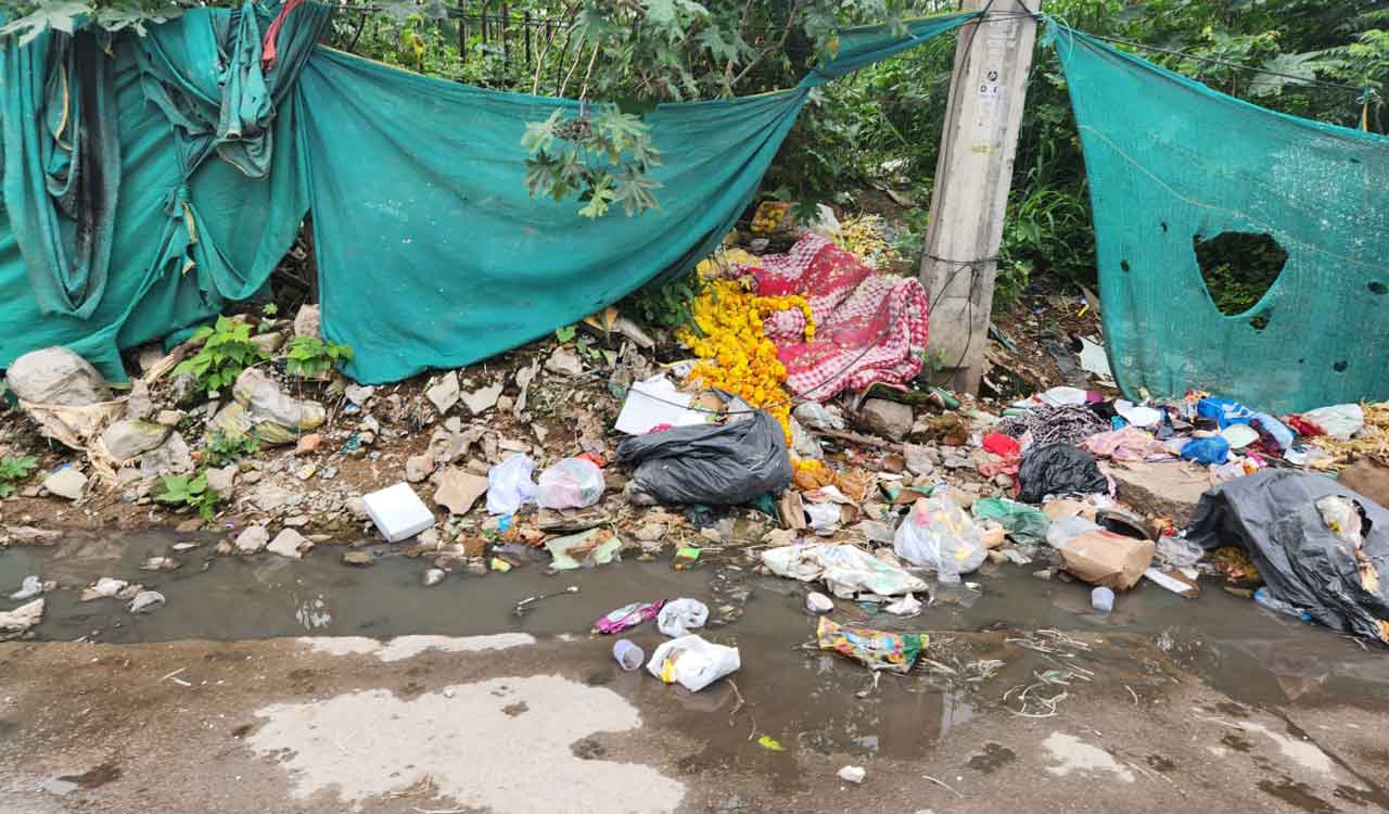 ‘Flowing drains, mosquitoes everywhere’: Residents slam worsening civic conditions in Hyderabad