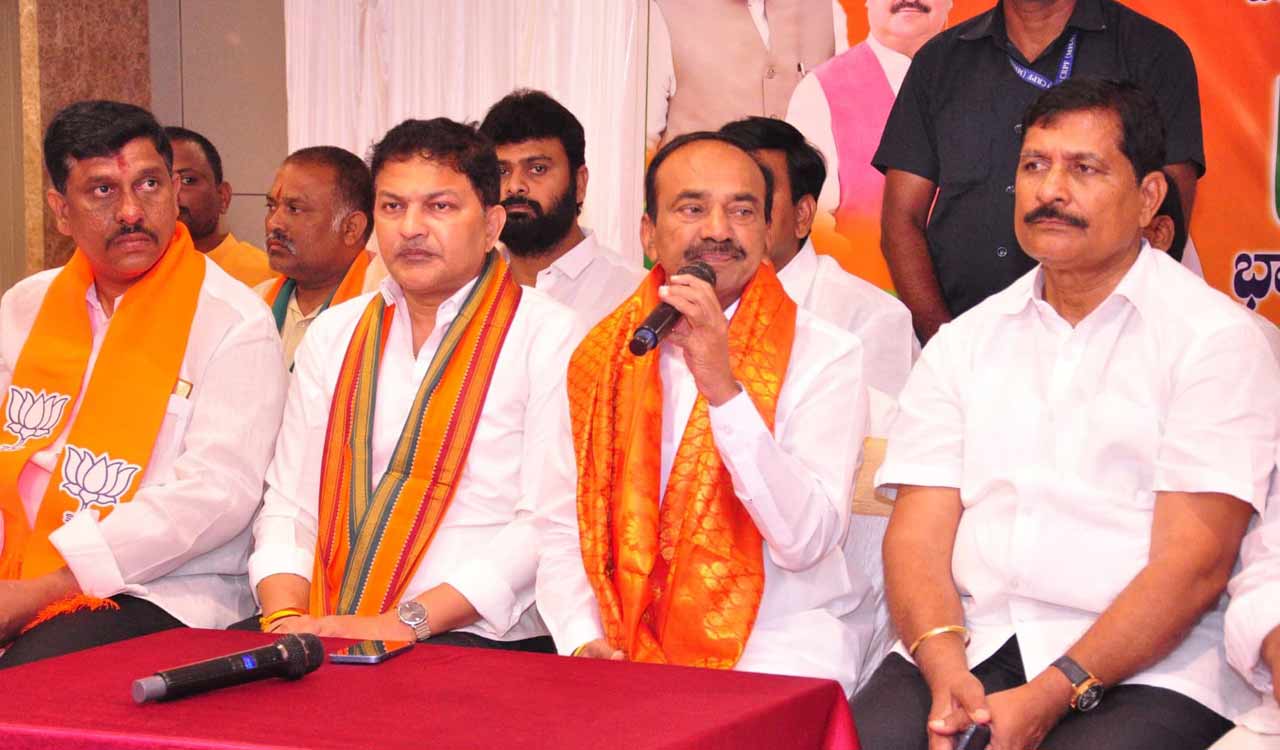 Telangana CM Revanth not sincere on BC caste survey, says Eatala