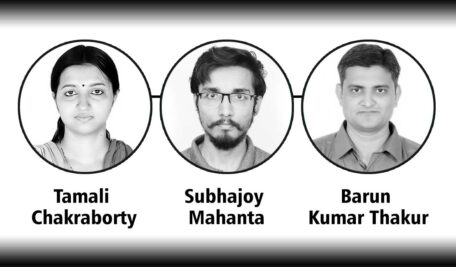 Tamali Chakraborty, Subhajoy Mahanta, Barun Kumar Thakur