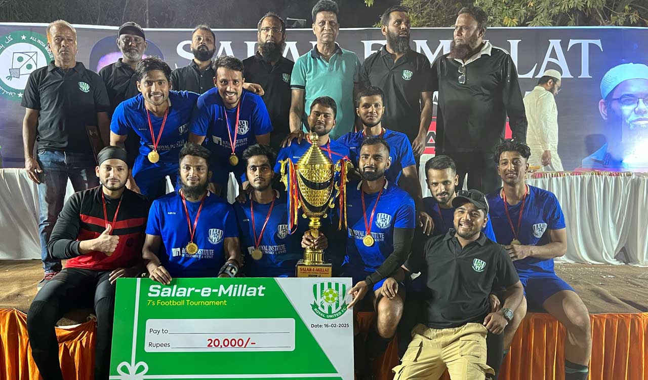 Royal United Football Club win Salar-e-Millat 7-A-Side football Tournament