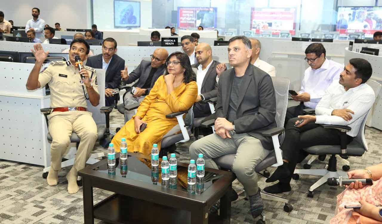 Google India delegation meets Hyderabad Police