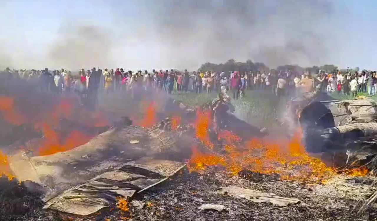 Mirage-2000 fighter aircraft crashes in MP’s Shivpuri, both pilots safe