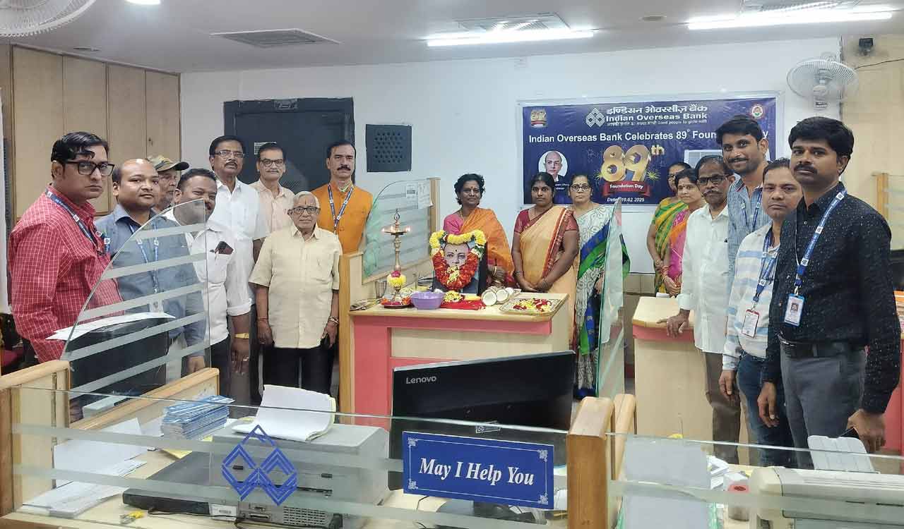 Indian Overseas Bank, Alwal celebrates 89th Foundation Day