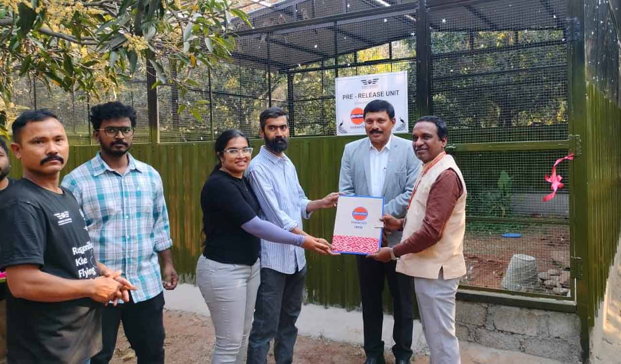IOCL donates boom lift vehicle and Rs 2.2 lakh grant to AWCS for rehabilitation centre in Sangareddy