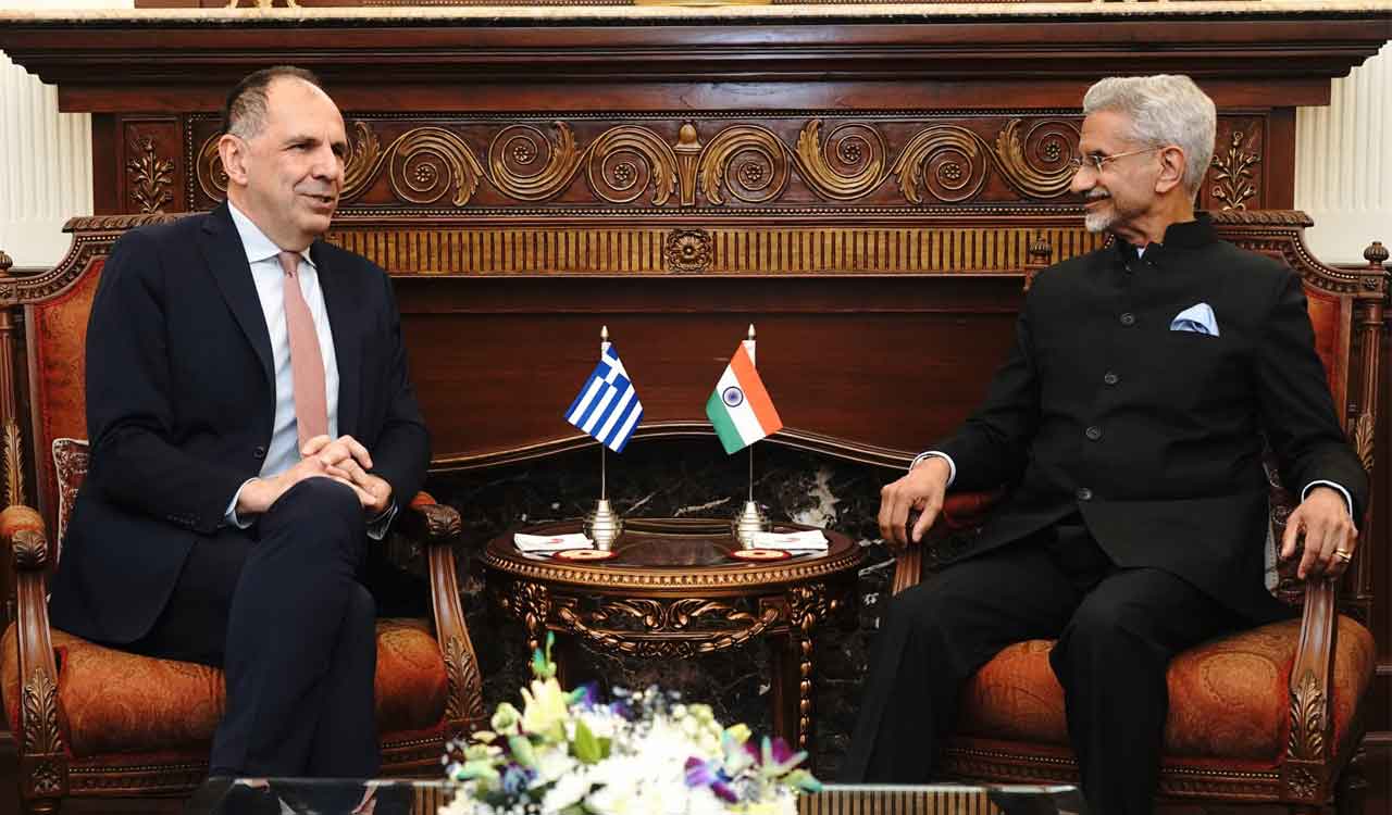India-Greece ties: EAM Jaishankar meets Greek FM George Gerapetritis