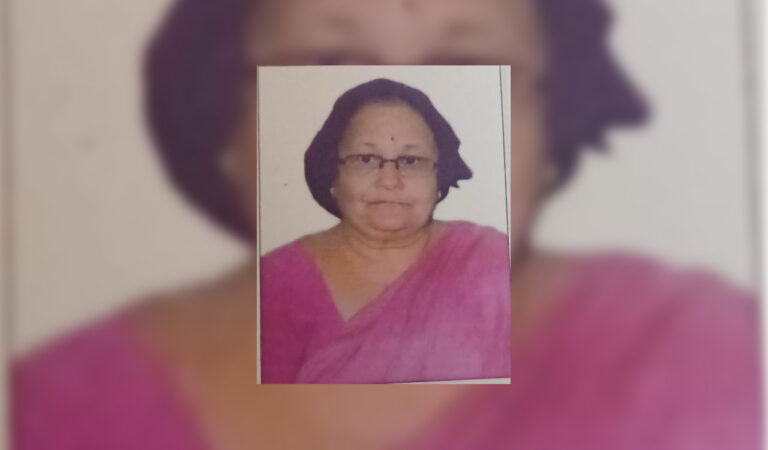 Jyothi joshi, former manager of International Women cricket team