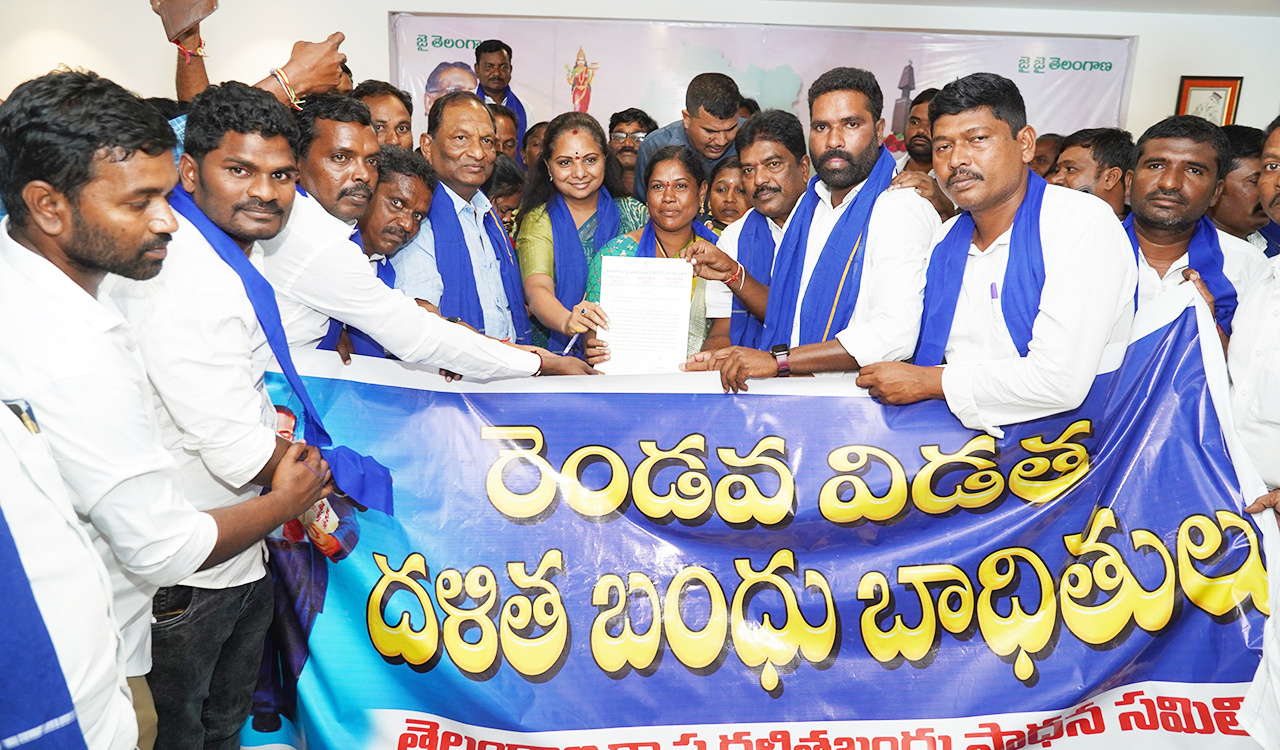 BRS MLC Kavitha criticises Revanth, demands action on SC categorisation, Dalit Bandhu