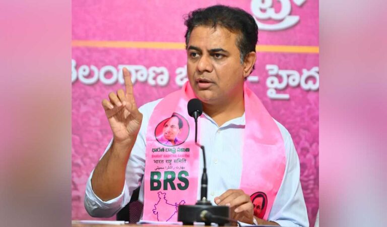 KTR blasts Congress govt over starvation of students in Nagarkurnool ST hostel