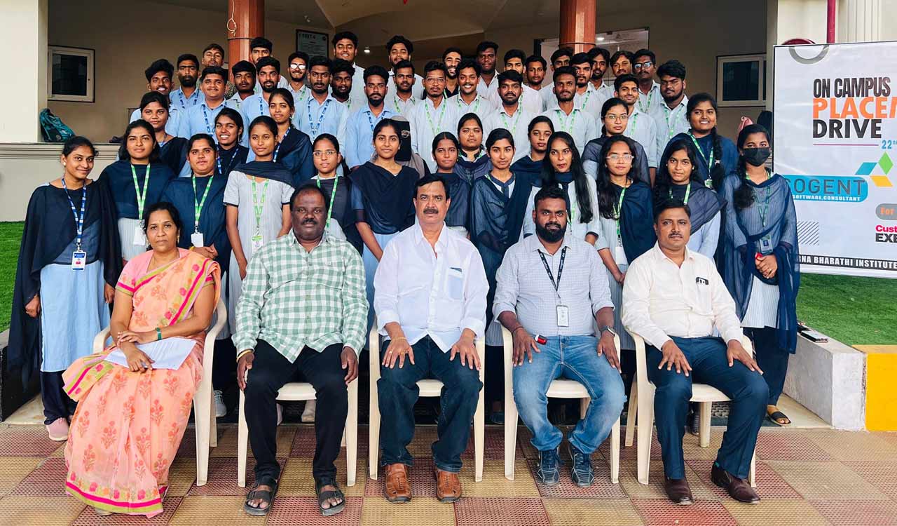 Telangana: 49 Khammam SBIT students bag jobs in placement drive