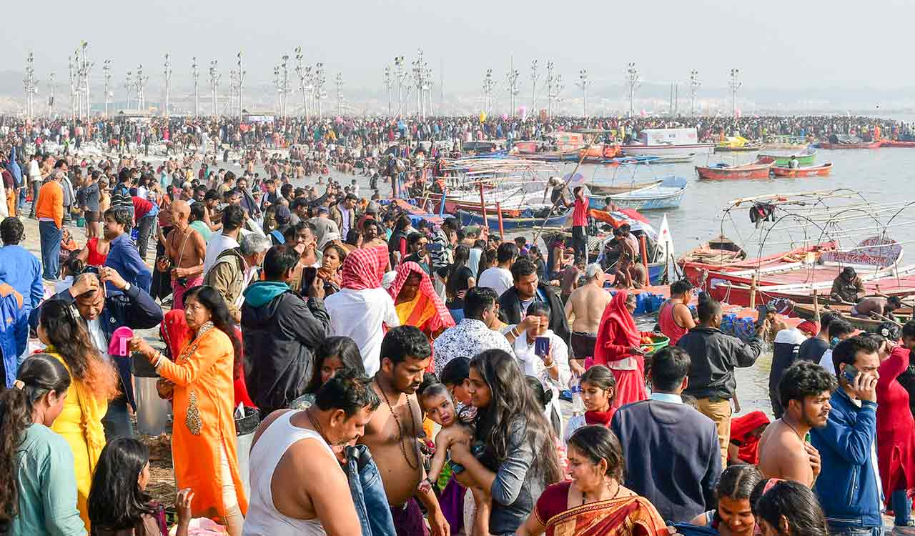 Maha Kumbh 2025: Devotees gather in record numbers on 36th day