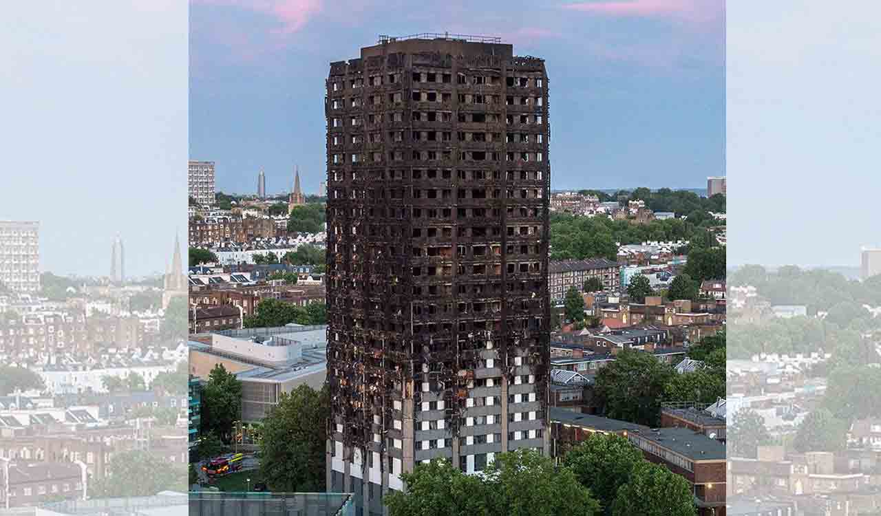 London’s Grenfell Tower to be razed nearly eight years after deadly fire