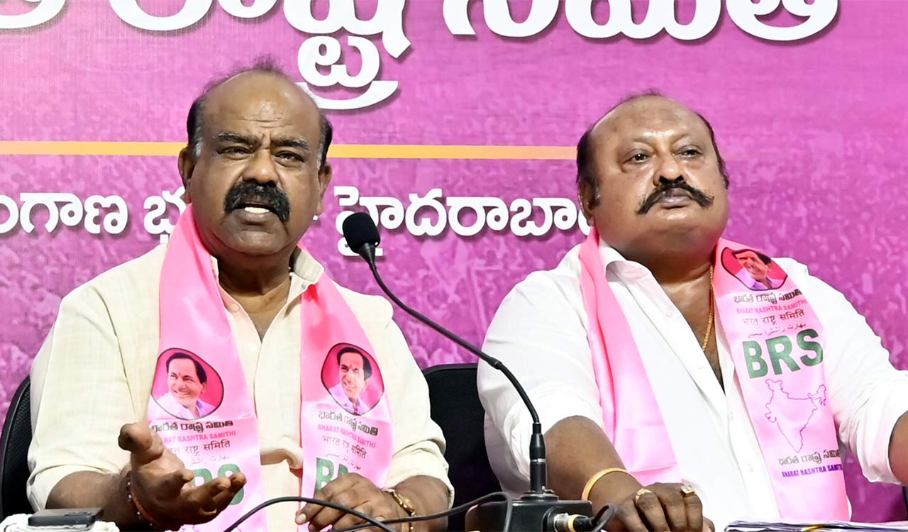 BRS slams Congress over “flawed” caste survey, seeks re-survey within 15 days