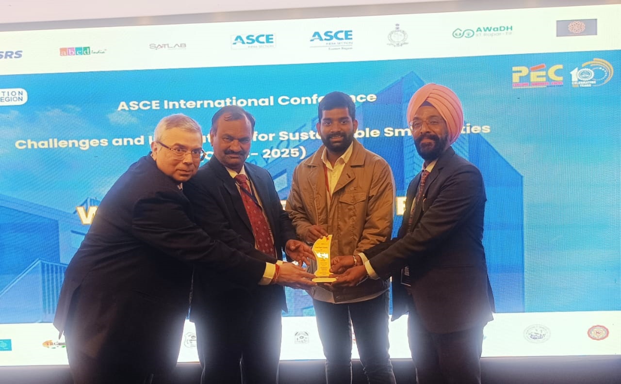 CISSC-2025: Mahindra University student wins top honors