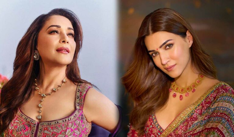 madhuri dixit kriti sanon to perform in iifa silver jubilee celebration