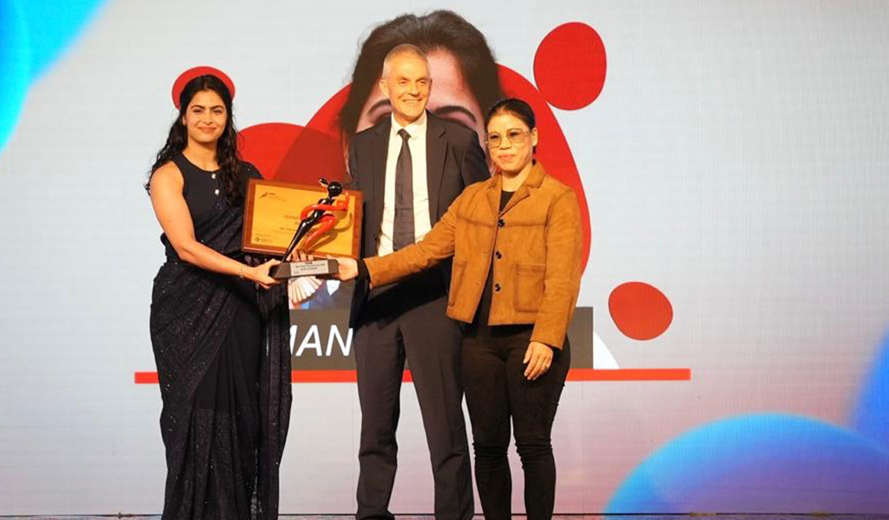 Star Shooter Manu Bhaker wins BBC Sportswoman of the Year award