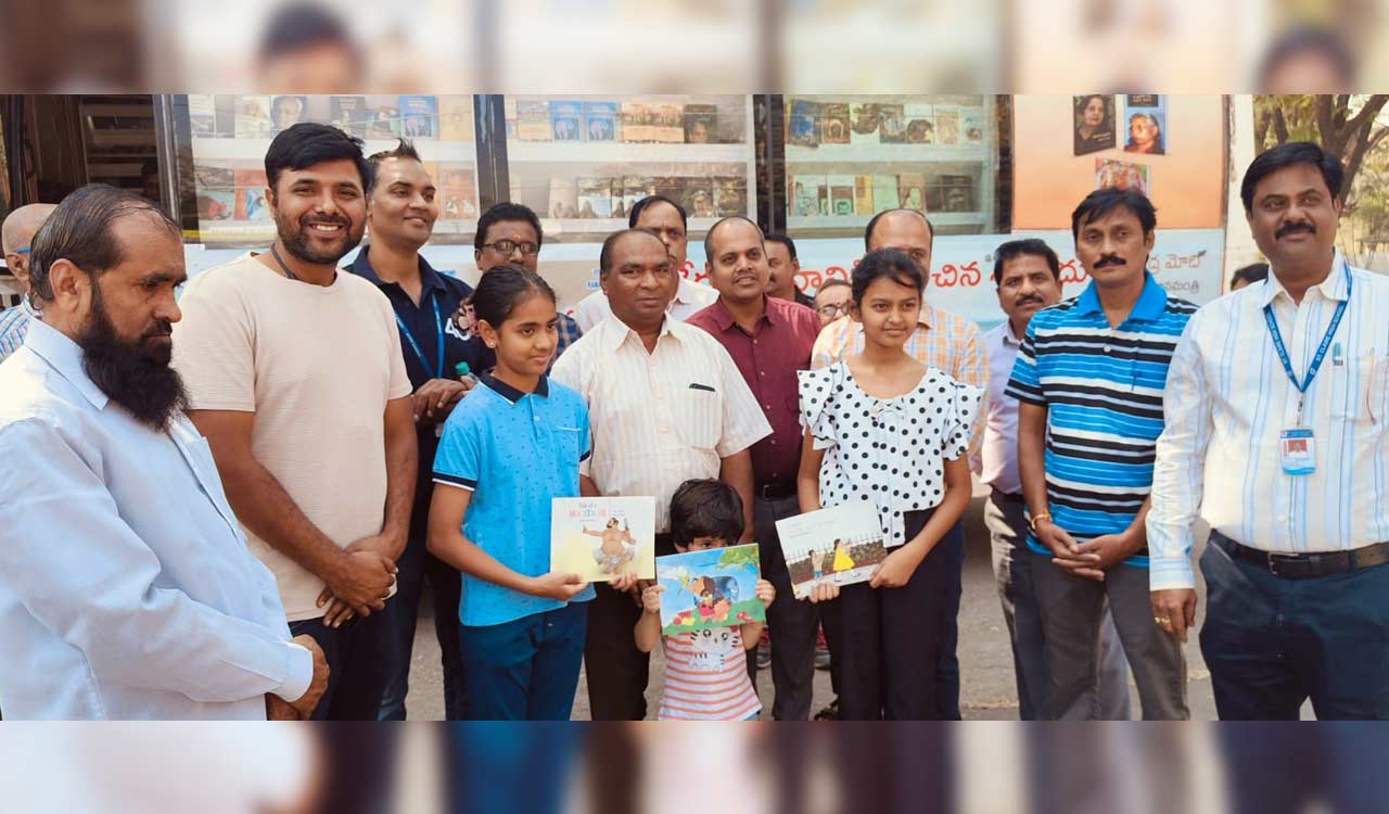 Telangana: Mobile hindi book library inaugurated in NTPC Ramagundam