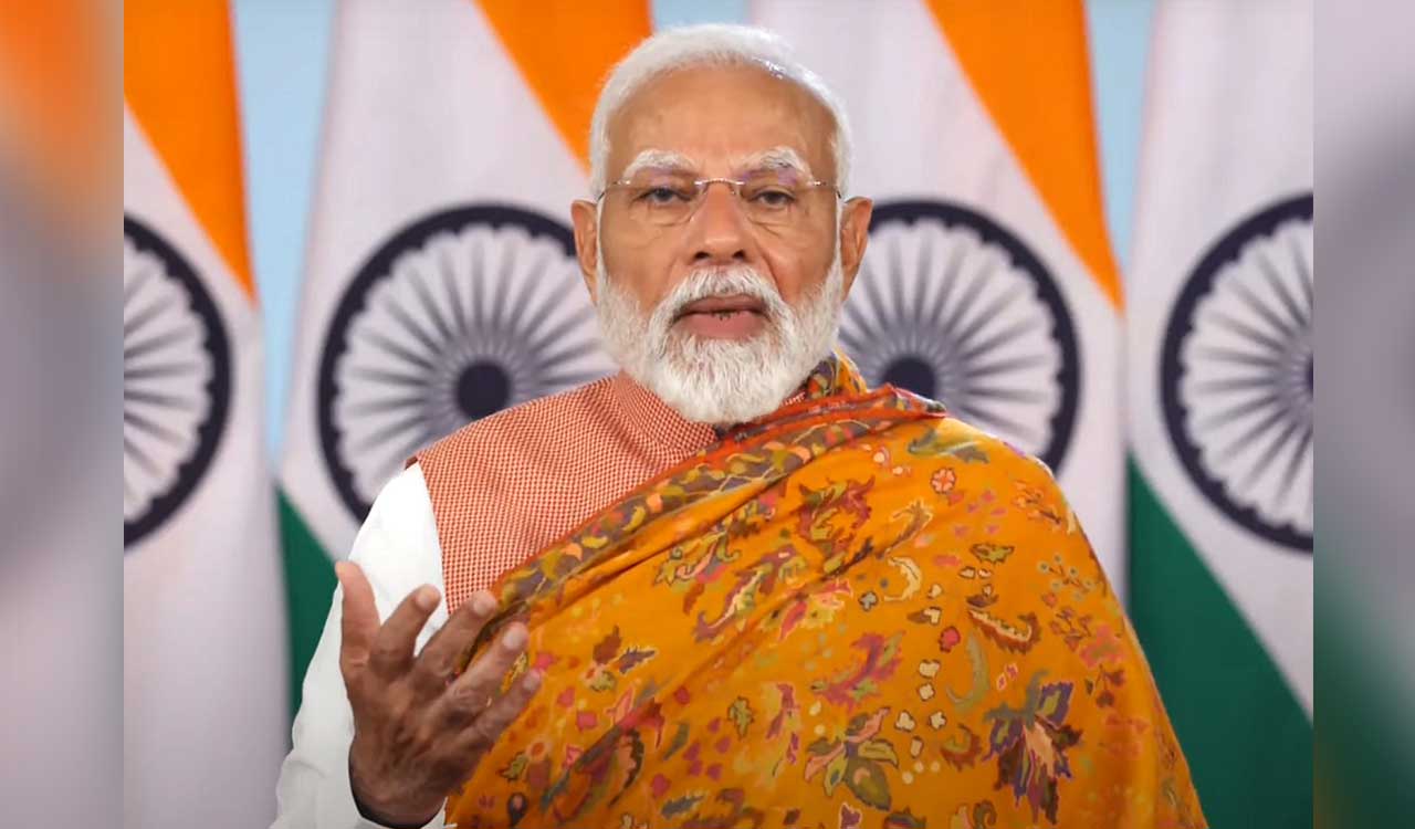 PM Narendra Modi calls for leveraging science to build ‘Viksit Bharat’