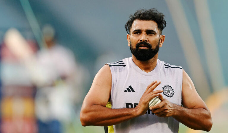 Mohammed Shami has played two T20s against England in the recently-concluded series. Photo: BCCI