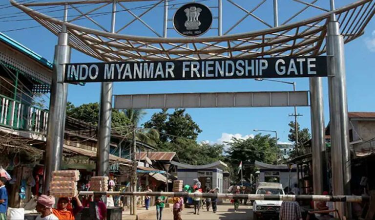 India Myanmar border