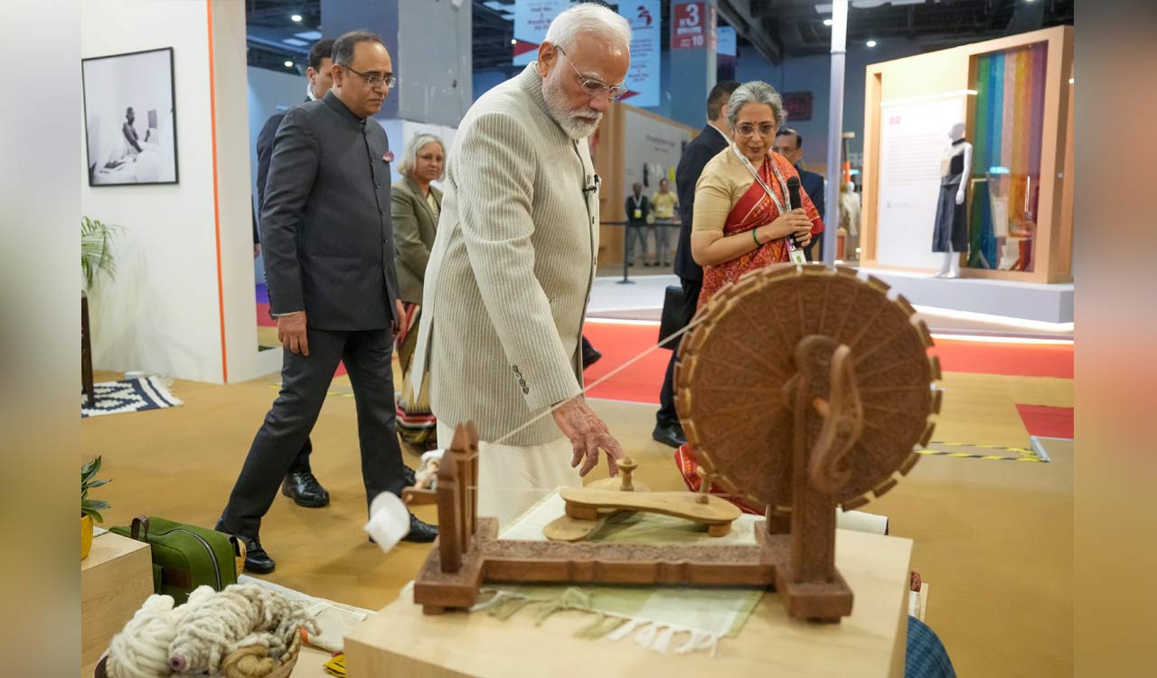 Modi says India’s textile exports to touch Rs 9 lakh crore before 2030 deadline