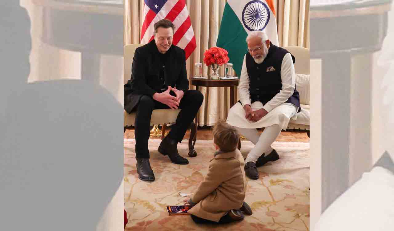 PM Narendra Modi discusses tech, innovation, good governance with SpaceX CEO Elon Musk