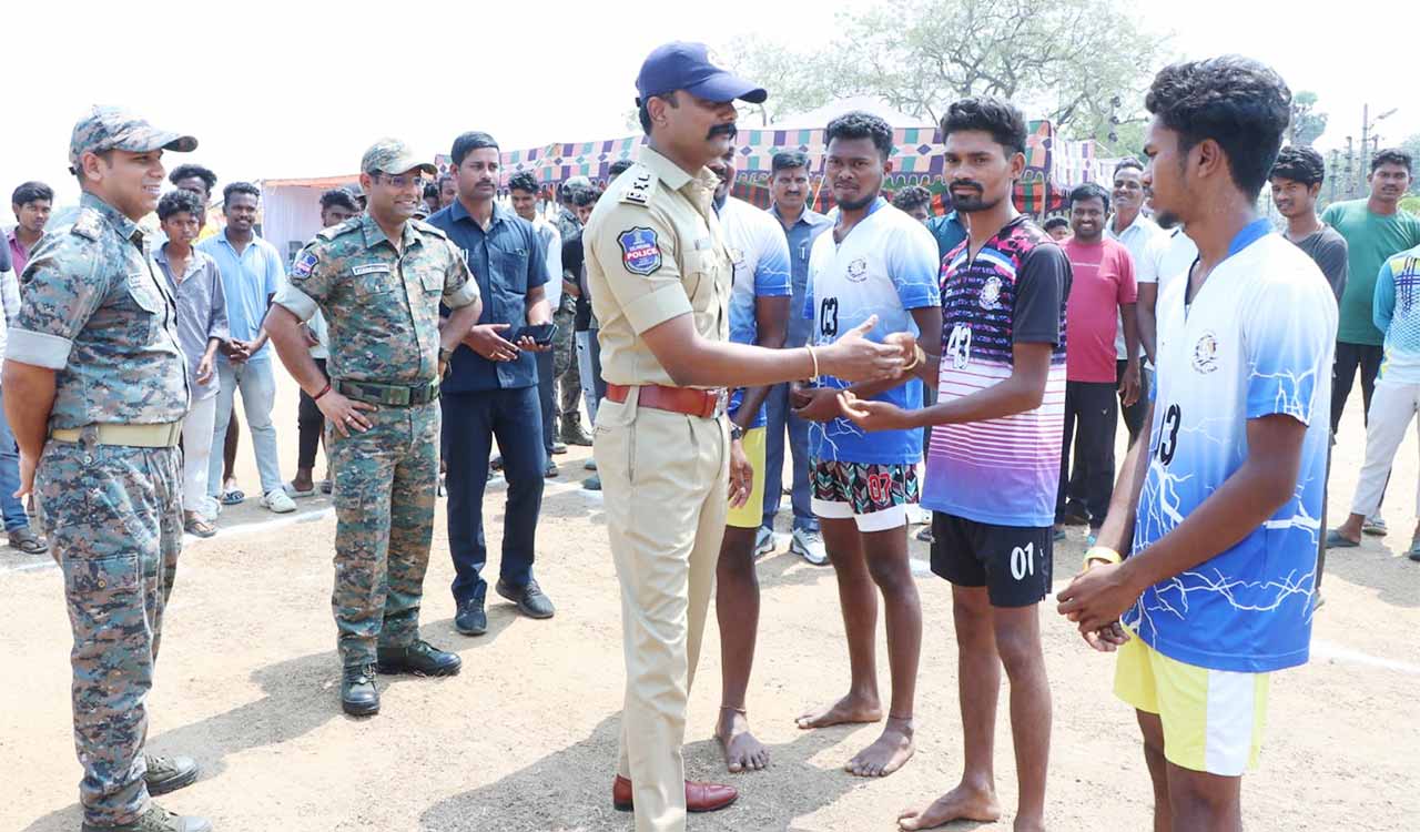 Cops striving for development of agency areas in Telangana’s Kothagudem, says Superintendent of Police Rohith Raju