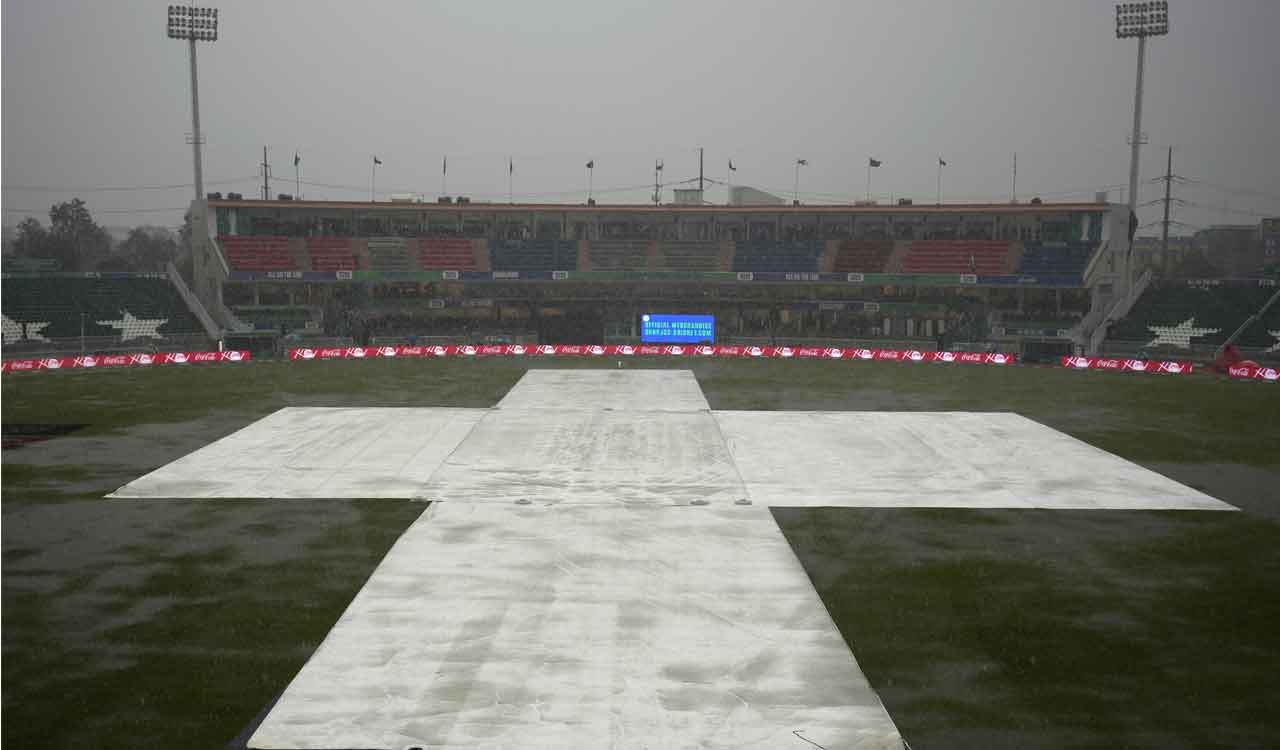 Rain washes out host Pakistan’s last Champions Trophy match against Bangladesh