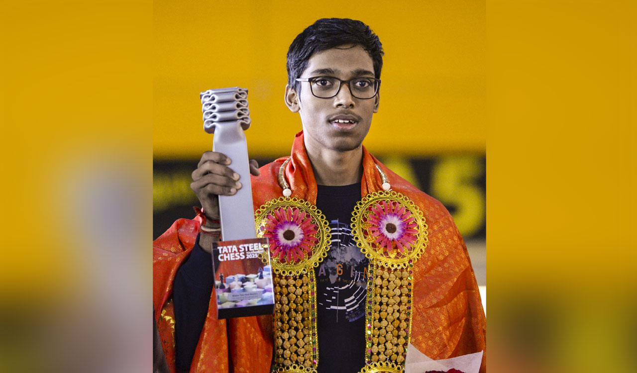 Tata Steel Chess champion Praggnanandhaa receives hero’s welcome in Chennai