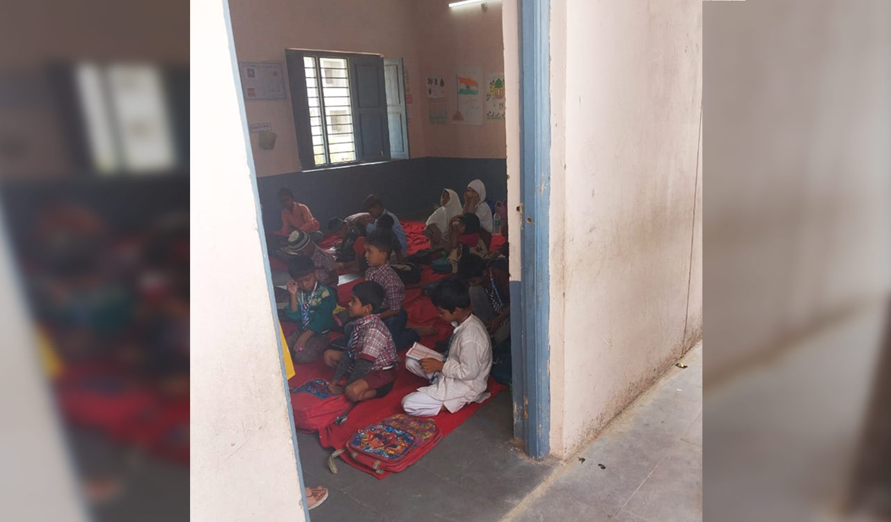 State-run schools cramped into small residential spaces in Hyderabad’s Old City