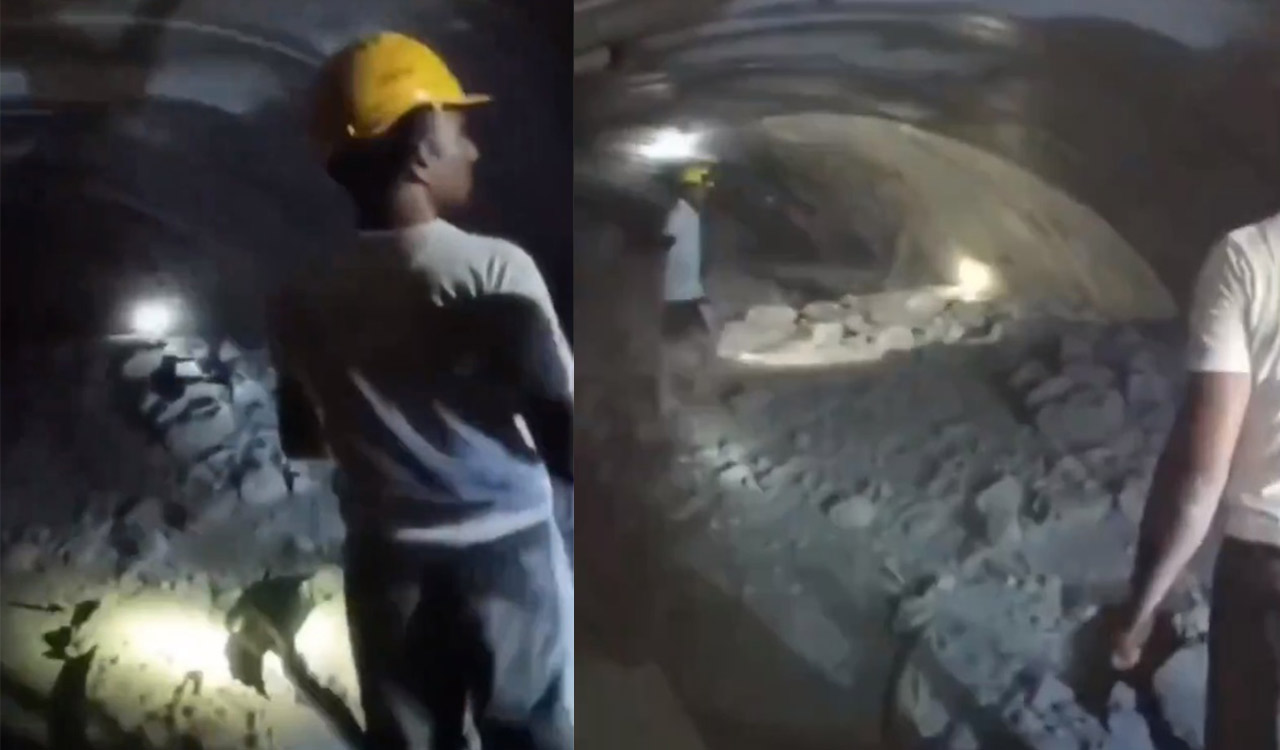 SLBC Tunnel Mishap: Rathole miners reach critical end point of tunnel, but find no trace of missing workers