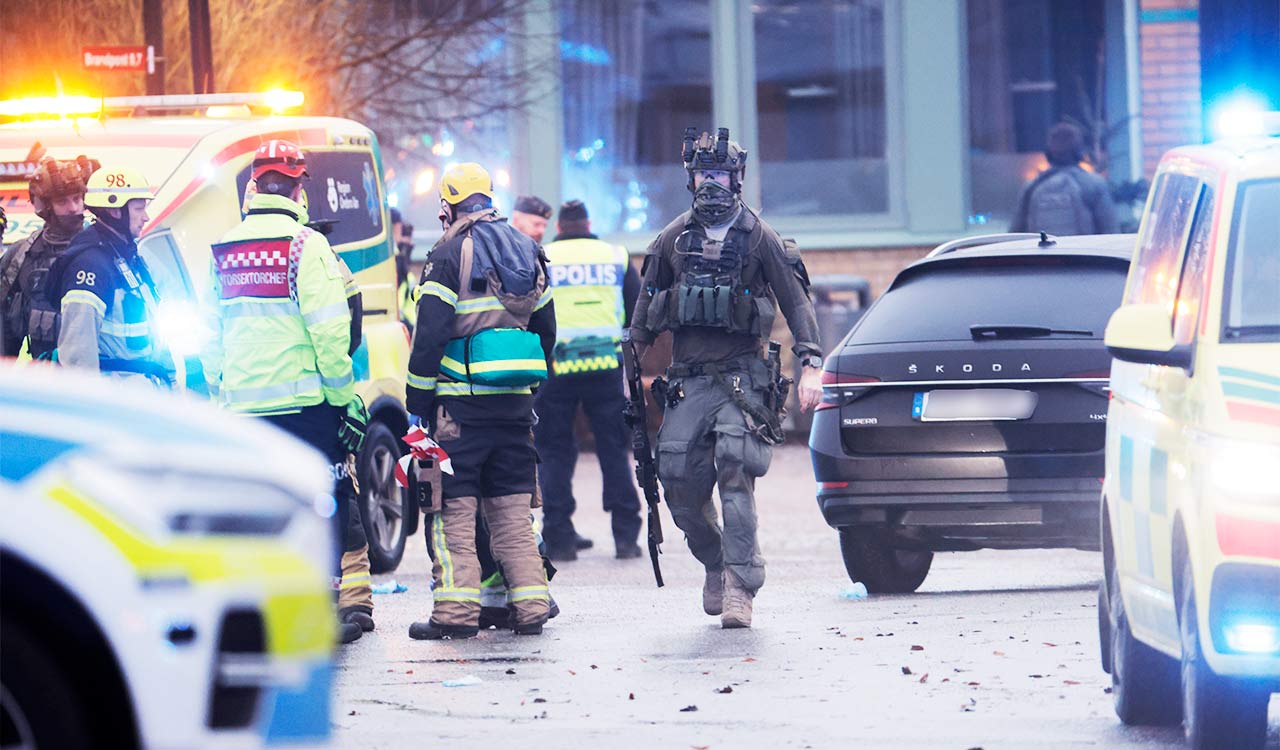 Swedish police say 10 killed in shooting at adult education centre