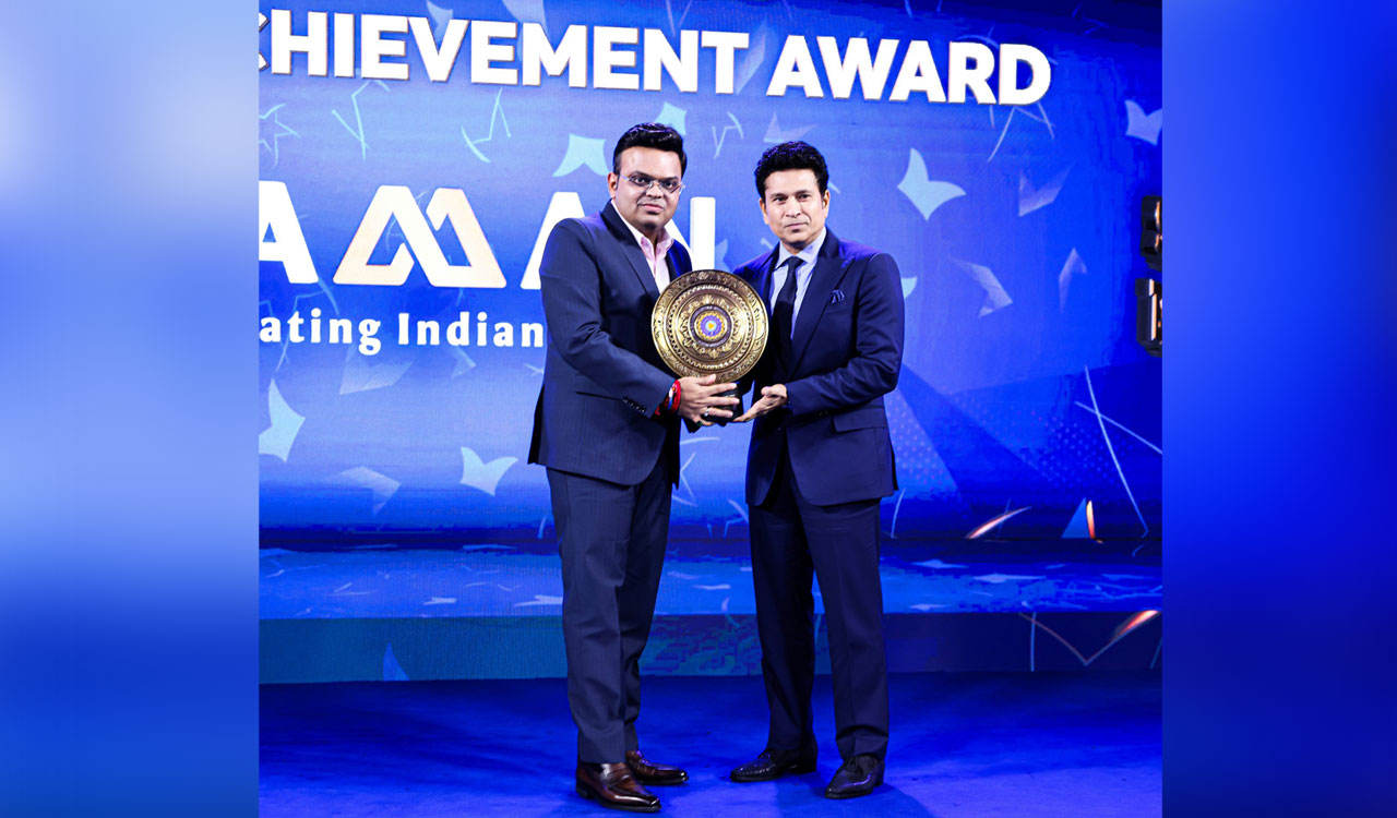 BCCI Awards: Sachin Tendulkar honoured with Col CK Nayudu Lifetime Achievement award