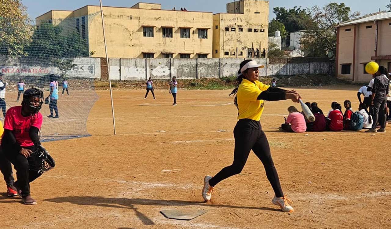 Hyderabad women register dominant wins at 11th Telangana State Senior Inter-District Softball Championship