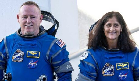 Long-awaited homecoming for Williams and Wilmore - Sunita Williams And Butch Wilmore