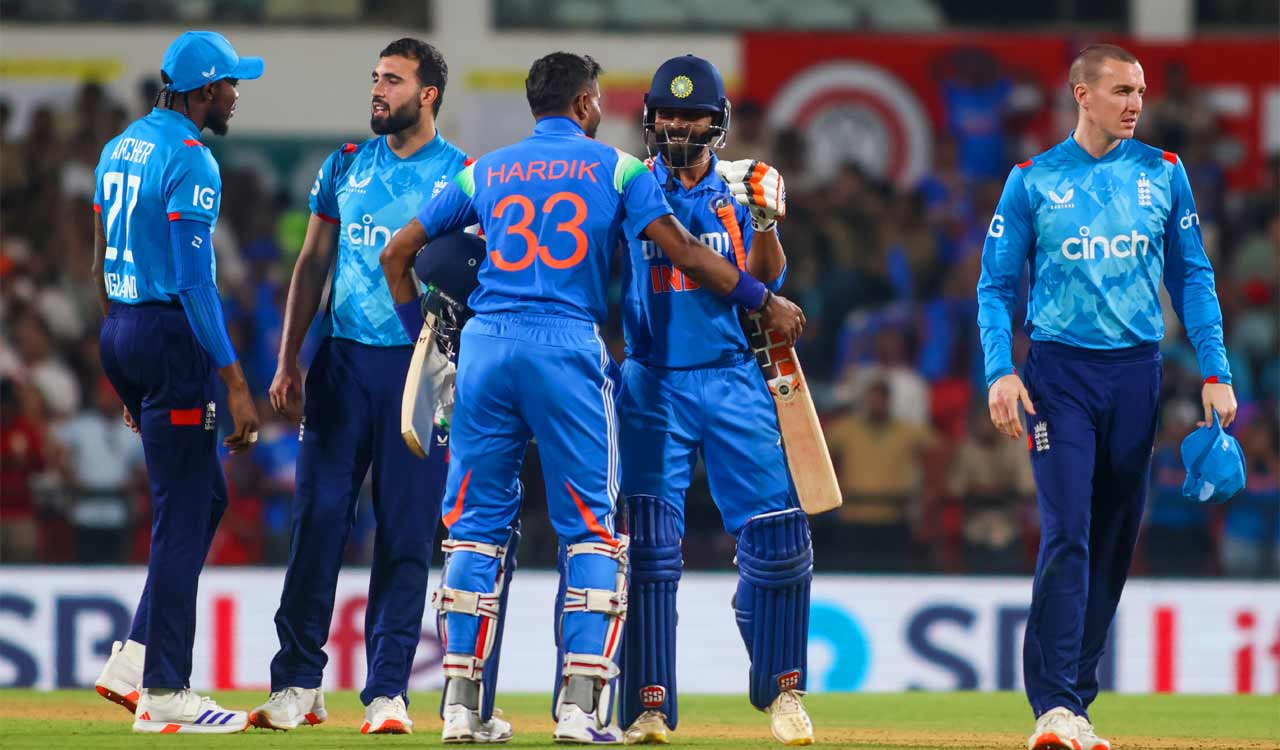 Team India arrives in Cuttack ahead of second ODI against England