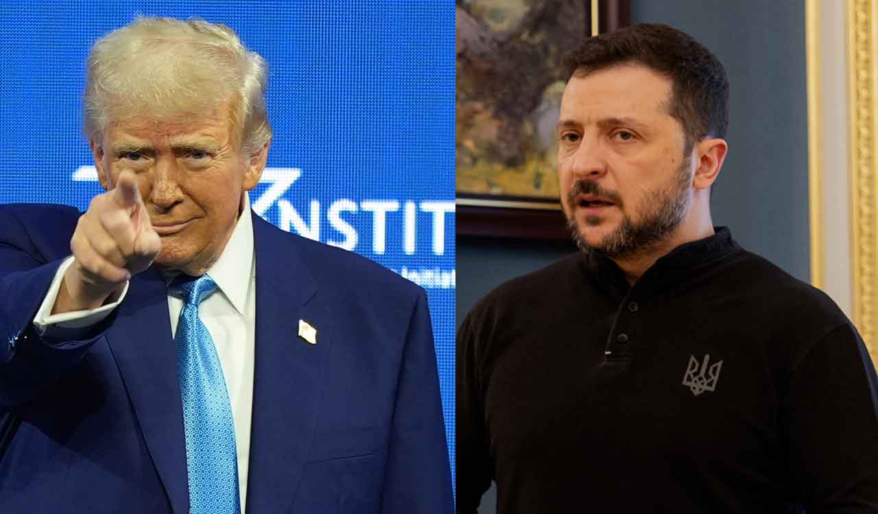 Trump threatens Zelensky Ukraine war could be settled without him