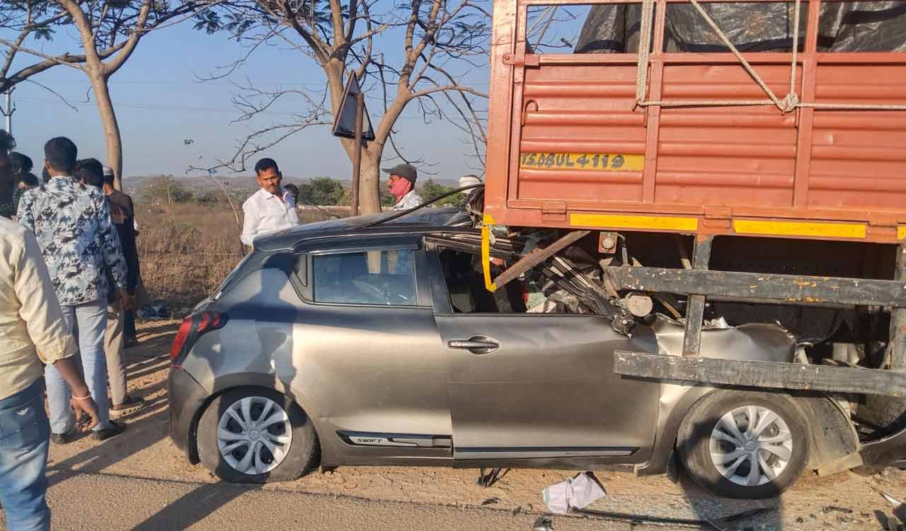 Two killed, several injured in separate road accidents in Medak district