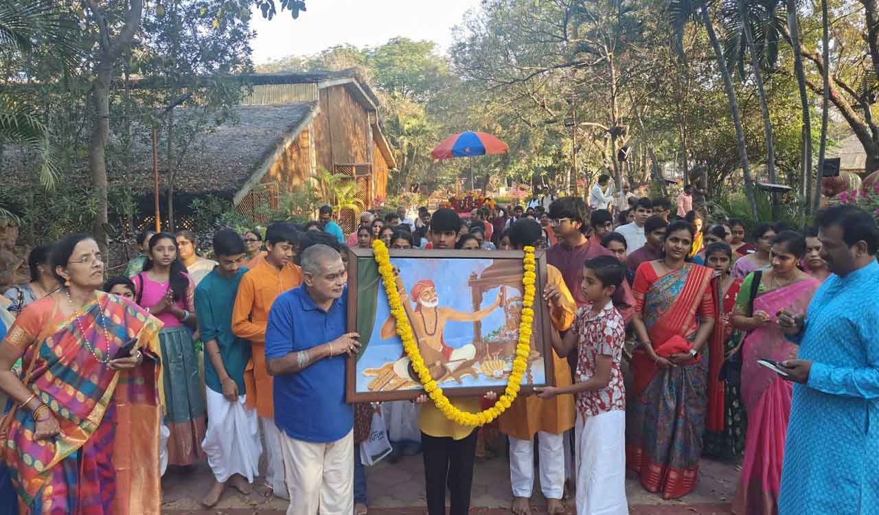 Hyderabad Tyagaraja Aradhana Music Festival 2025 concludes with tribute to Sadhguru