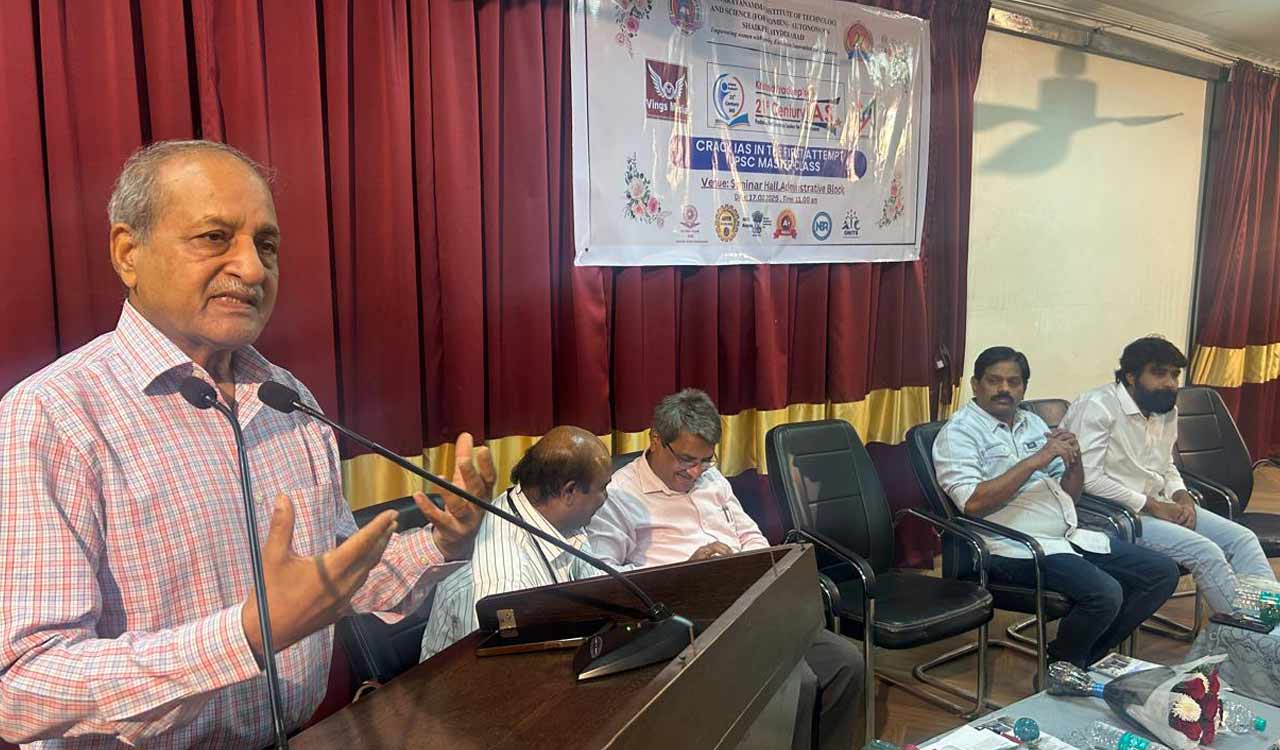 Seminar on ‘How to Crack Civil Services in First Attempt’ held at GNITS