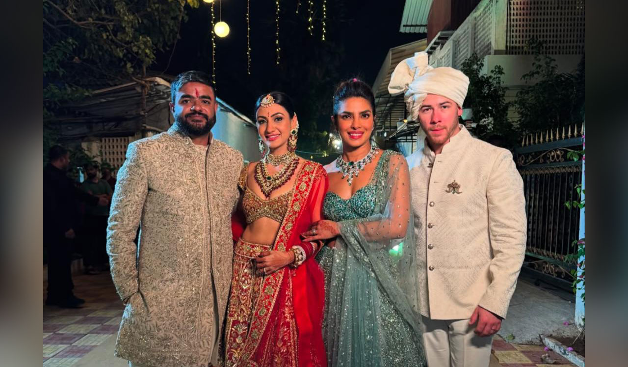 Priyanka Chopra, Nick Jonas share glimpse of priceless moments from Siddharth’s wedding