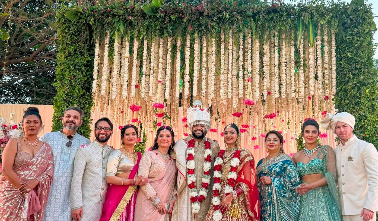 Priyanka Chopra, Nick Jonas share glimpse of priceless moments from Siddharth’s wedding