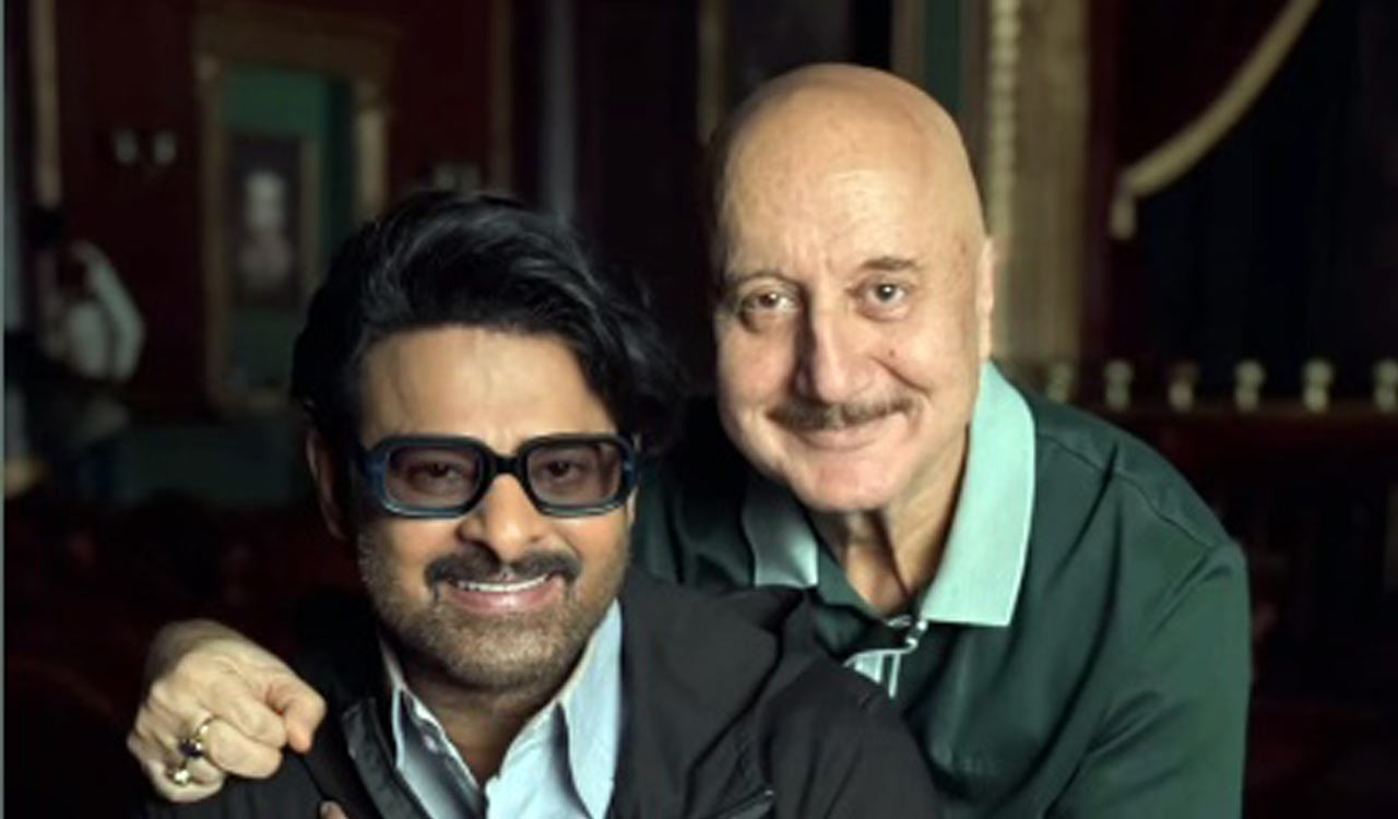 Anupam Kher’s 544th film to be with ‘Bahubali of Indian cinema’ Prabhas