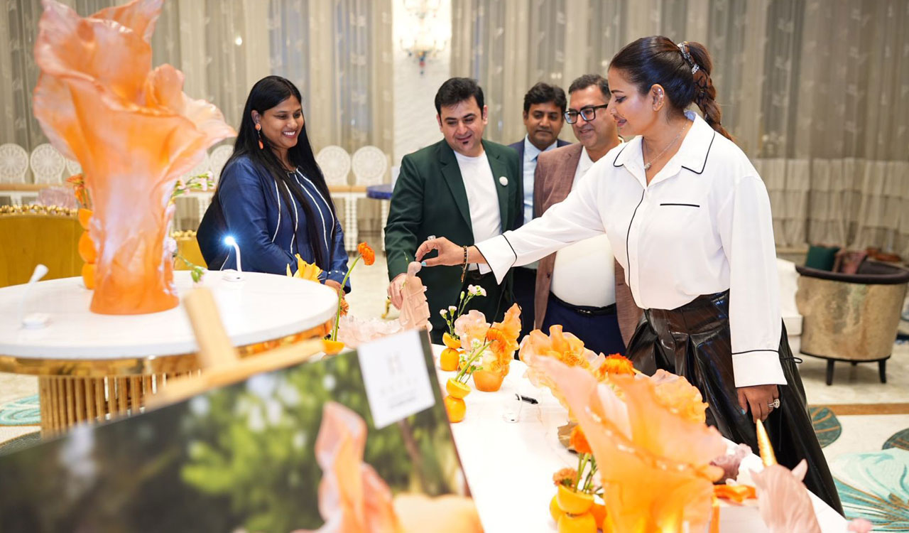 Sudha Reddy hosts the launch of Daum in Hyderabad at Mon Amour Palace