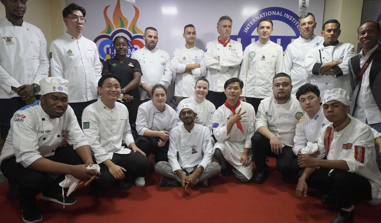 Student chefs of nine countries compete in 11th edition of Young Chef Olympiad held in Hyderabad