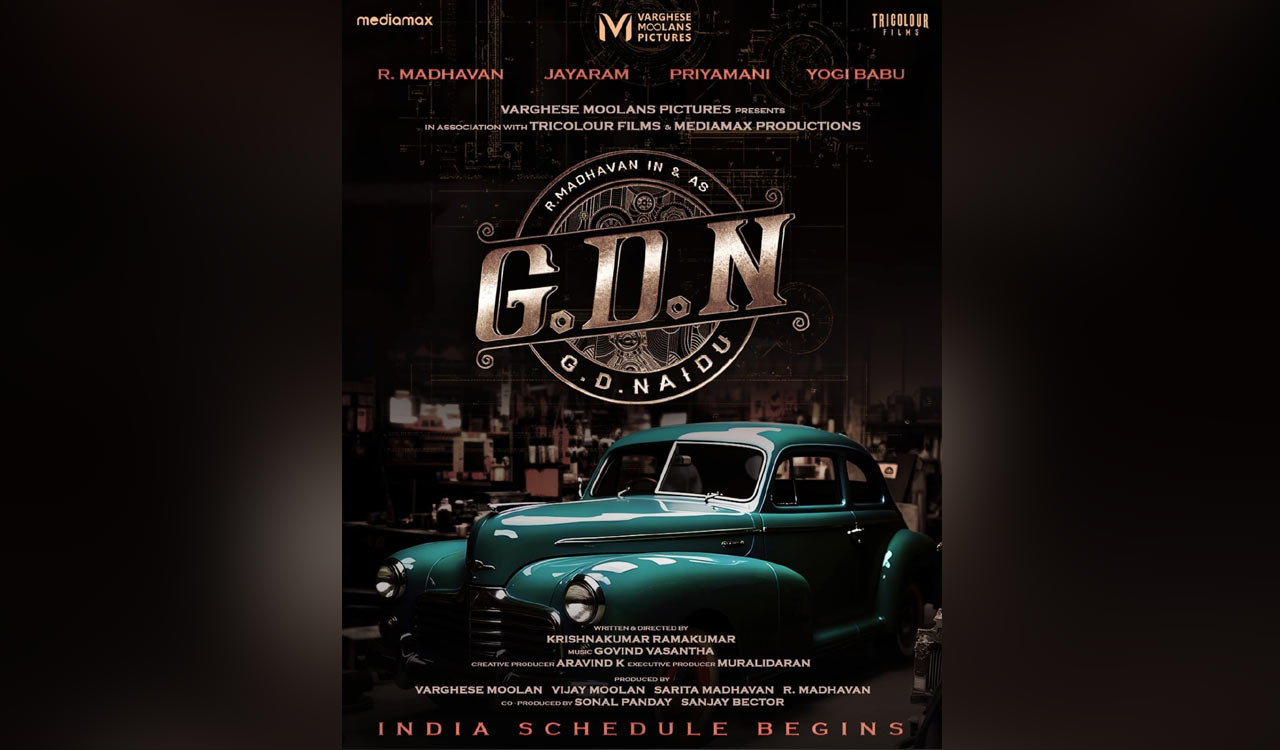 G D Naidu’s biopic featuring Madhavan in the lead titled ‘G.D.N’