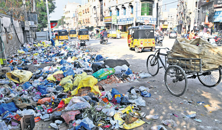 Garbage collection vehicles come to halt as bunks refuse to supply fuel in Ramagundam